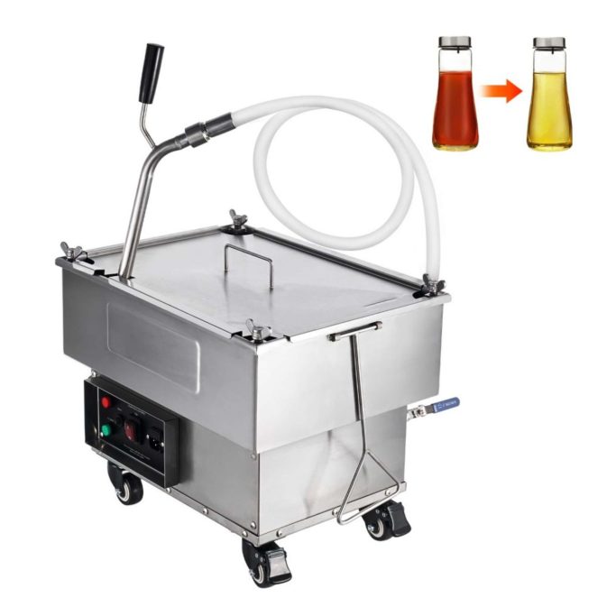 Chariot de filtration Cuirassé C30 Chariot de filtration Cuirassé C30, qui permet de filtrer les les huiles de friture en profondeur et économisez sur la facture d'huile