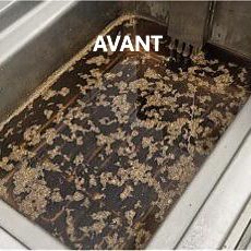 Huile sale Huile sale avant la filtration de l'huile